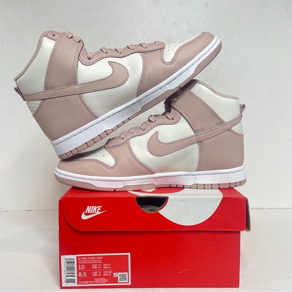 Nike Dunk High WMNS “Pink Oxford” 2022 - Picture 3 of 4
